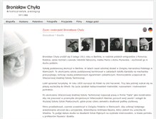 Tablet Screenshot of chyla.art.pl